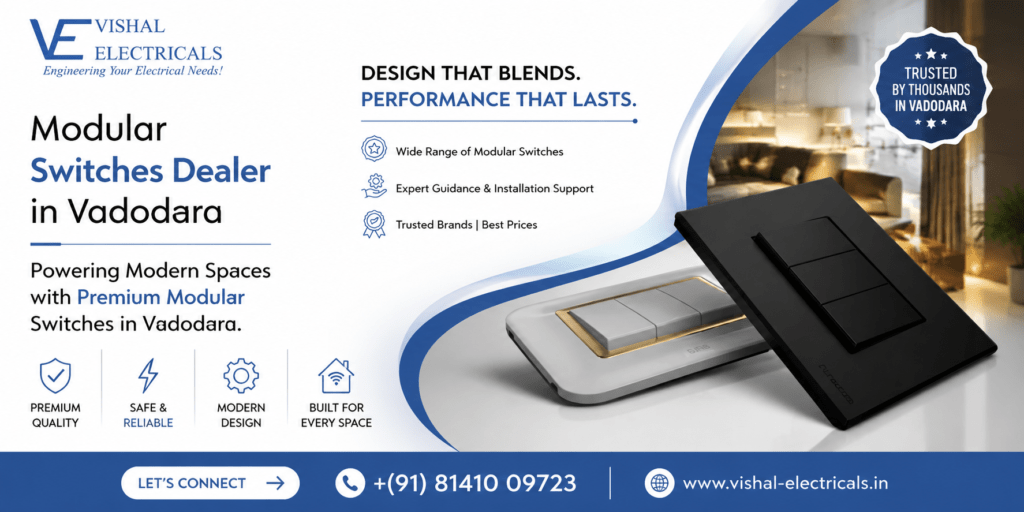 Modular Switches Dealer in Vadodara