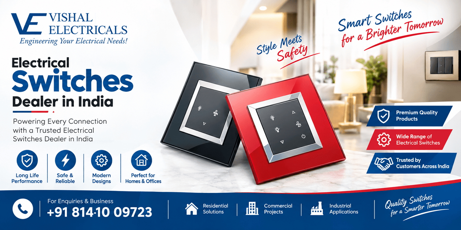 Electrical Switches Dealer in India