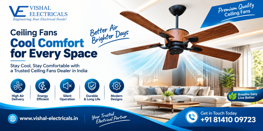 Ceiling Fans Dealer in India