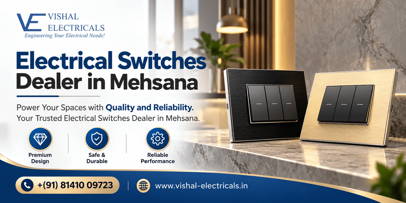 Electrical Switches Dealer in Mehsana